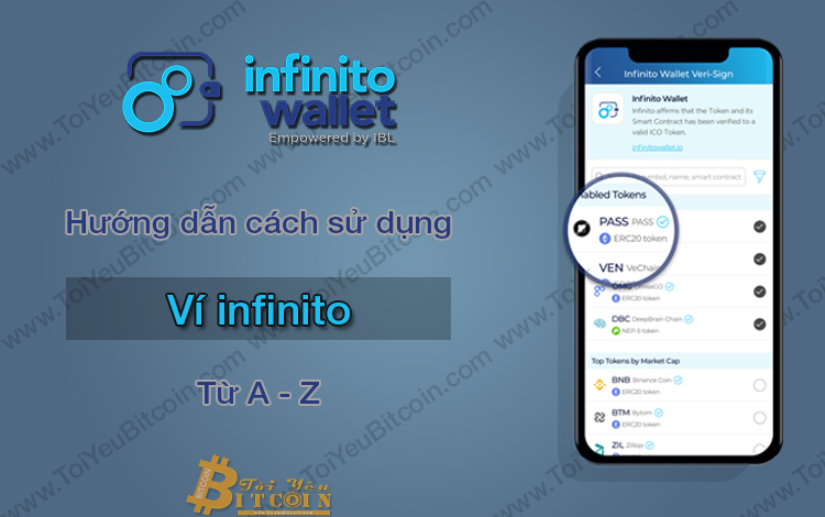 Infinito Wallet là gì? Hướng dẫn cách Tạo và Sử dụng ví Infinito Wallet trên điện thoại từ A – Z, Ví Infinito hỗ trợ các coin và token nào?